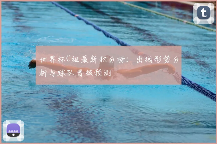 世界杯C组最新积分榜:出线形势分析与球队晋级预测